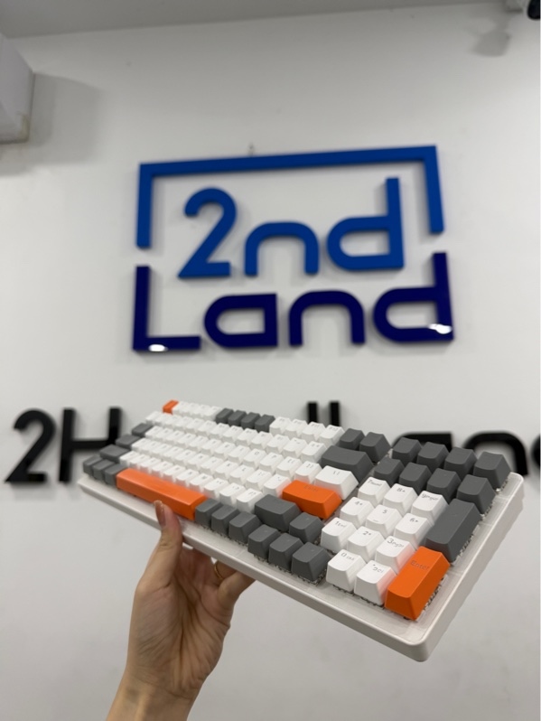 Bàn phím Ziyoulang - Model K3 - 1 mode - Màu trắng - Ngoại hình 97.5% - phím hơi mòn nhẹ, phím ố nhẹ - Body