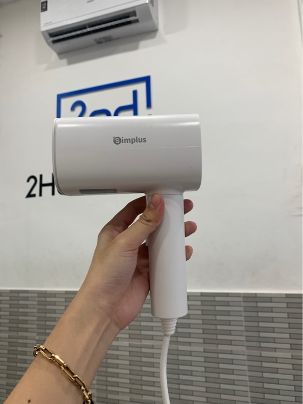 Bàn ủi hơi nước cầm tay Simplus XJG2023-2 - Màu trắng - Ngoại hình: 98% - Fullbox