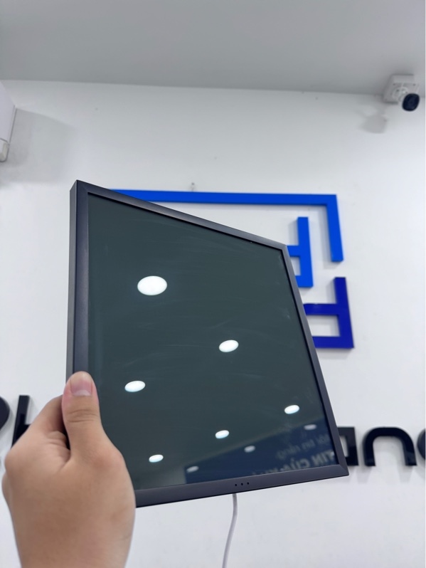 Bảng đèn LED pixel art Divoom Pixoo 64 - Màu đen - Ngoại hình 97% - Trầy xước lưng - Kèm dây nguồn