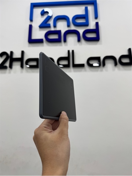 Bảng vẽ cảm ứng HUION H430P - Màu đen xám - Ngoại hình 97% - Trầy mặt vẽ, cổng oxi hóa - Kèm box + Bút + Cục chuyển usb sang micro 1