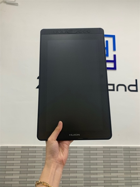 Bảng vẽ Huion Kamvas 13 - Màu đen - Ngoại hình 97% - Xướt viền - Fullbox