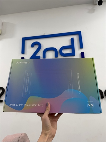 Bảng vẽ Xp-Pen Artist 13 pen display (2nd gen) - Màu đen - Ngoại hình 97% - Mặt trầy nhiều - FullBox