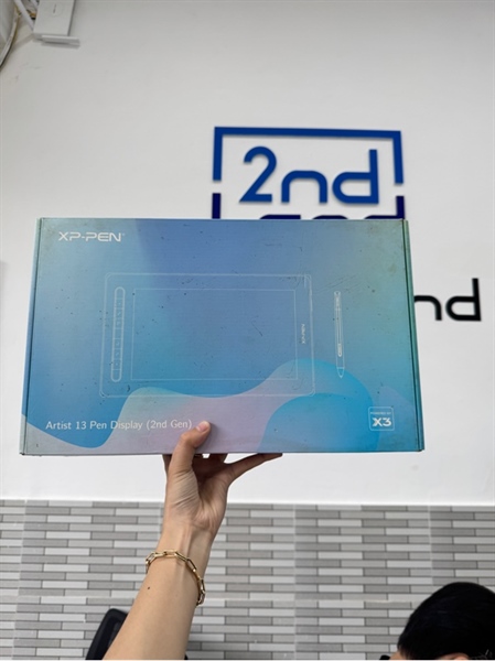 Bảng vẽ XP-Pen Certist 13 genz - Màu xanh - Ngoại hình 97% - Kèm box, bịch ngòi
