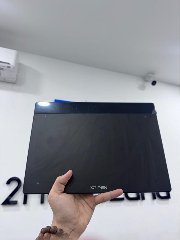 Bảng vẽ XP-Pen Deco Fun L pen Tablet - model CT1060 - Màu đen - Ngoại hình 97% - Trầy xước - Kèm box, dây kết nối, 11 ngòi phụ, bút