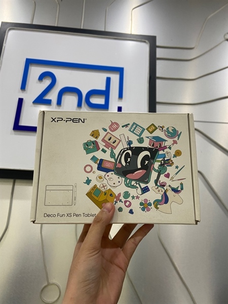 Bảng Vẽ XP- Pen Deco Fun XS - Màu đen - Ngoại hình: 98% - FullBox