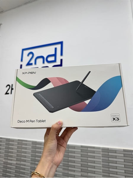 Bảng vẽ XP-Pen Deco M pen Tablet - Màu đen - Ngoại hình 98% - Fullbox