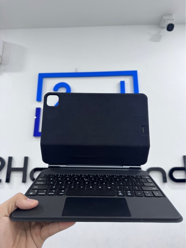 Bao da ốp lưng iPad kèm bàn phím NIX OMK-111 - Màu đen - air 4/5/6/7 và pro 11 - Ngoại hình 97,5% - Có RBG, trầy xước- Kèm 1 đầu kết nối type C