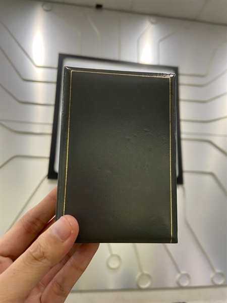 Bật lửa Dunhill ga đá kẻ dọc DHI42 - Màu bạc - Ngoại hình: 97% - Kèm hộp 3