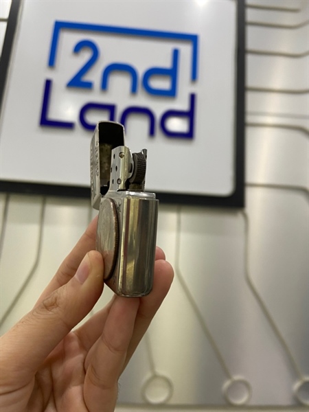 Bật lửa Zippo J.F.Kennedy - Màu bạc - Ngoại hình: 97% - Kèm hộp gỗ 3