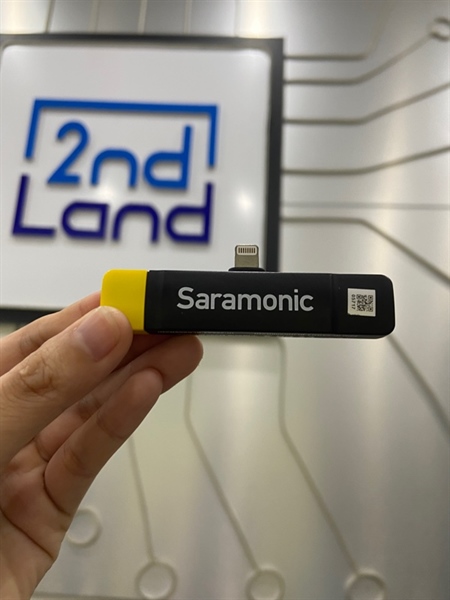 Bộ 2 Micro Saramonic Blink 500 Transmitter - Màu đen - Ngoại hình: 98% - Kèm túi + dây 3