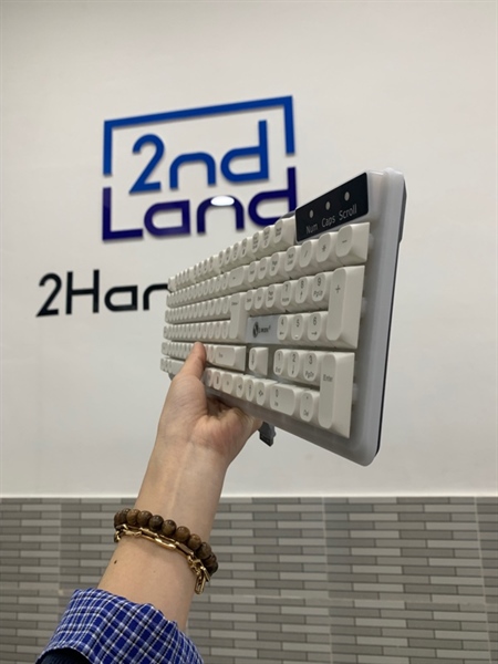 Bộ bàn phím và chuột Limeide GTX350 - Màu trắng - Ngoại hình: 98% - Box 1