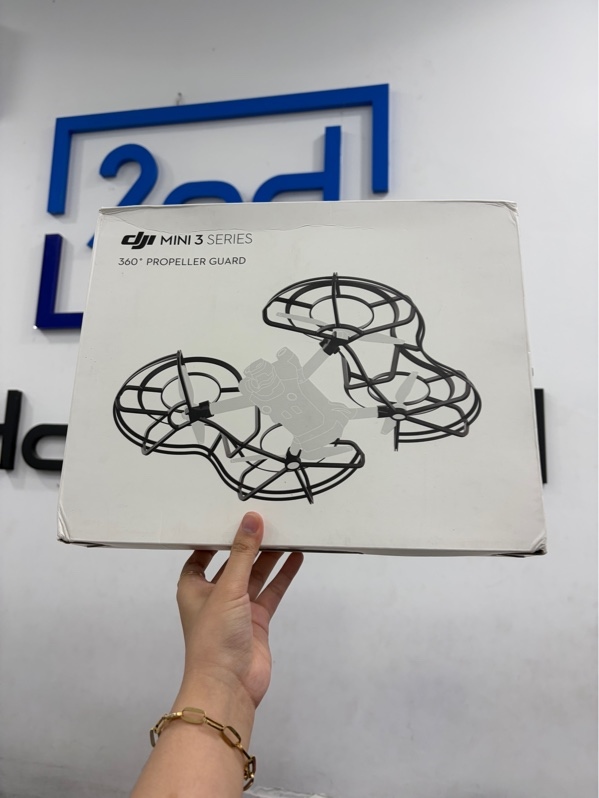 Bộ bảo vệ cánh 360° dành cho Flycam DJI Mini 3 series - Màu đen - Ngoại hình 98% - Kèm box