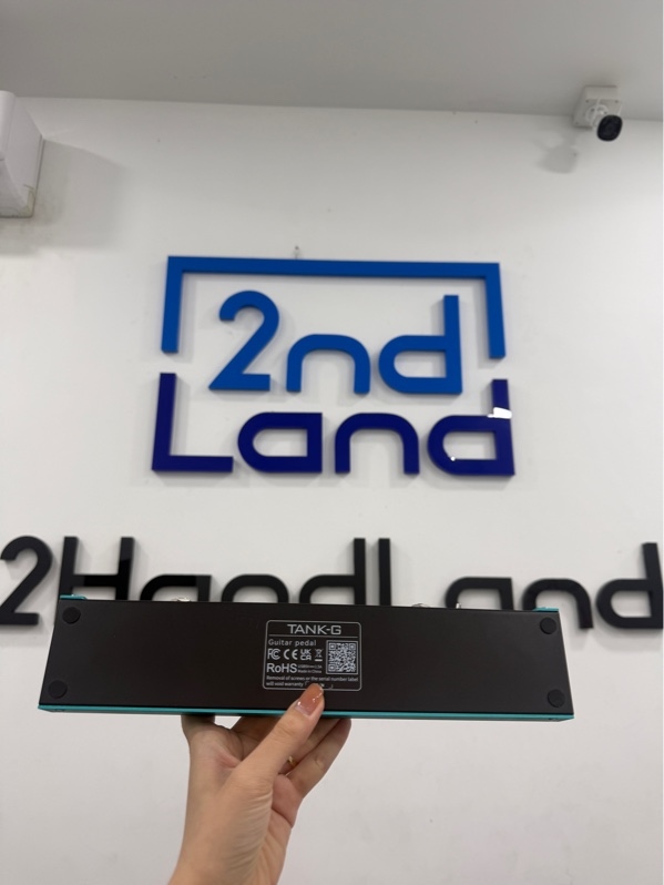 Bộ chuyển đổi đa hiệu ứng cho guitar điện M-VAVE Tank-G - Màu xanh - Ngoại hình 98% - Kèm Box