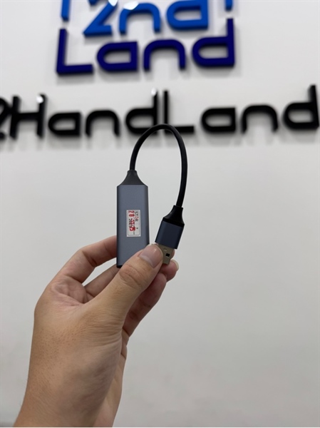 Bộ chuyển đổi USB 3.0 to LAN VEGGIEG VK306 | 1000Mbps - Màu xám - Ngoại hình 98% - Fullbox 2