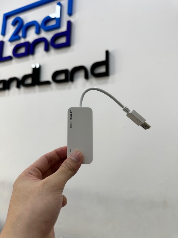 Bộ chuyển đổi USB-LAN ipTIME U2500 - Màu trắng - Ngoại hình 97% - Body