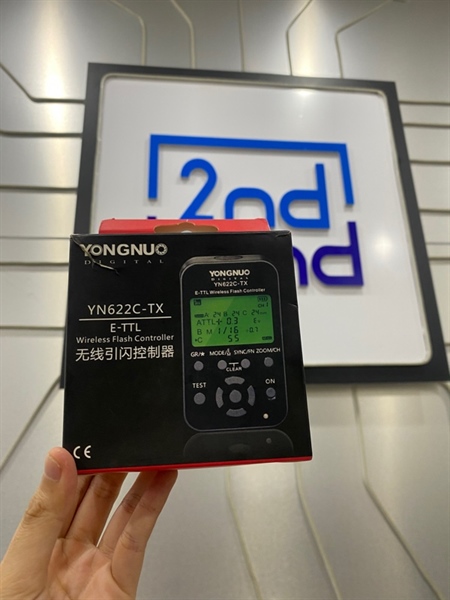 Bộ Flash Yongnuo Digital YN 66C-TX - Màu đen - Ngoại hình: 97% - Màn bị mờ - Box