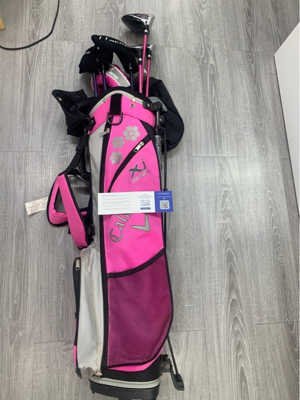 Bộ gậy golf Callaway - 6 cây - Ngoại hình: 97% - Trầy body - Kèm túi