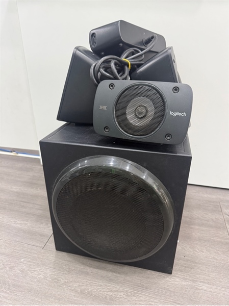 Bộ loa Logitech Bluetooth Z906-5.1 Surround Sound Speaker System - Màu đen - Ngoại hình 97% - Loa gỉ sét - Kèm Box , đủ phụ kiện 1