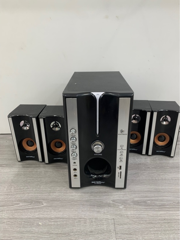 Bộ loa Soundmax A8900 - Màu đen - Ngoại hình: 97% - Body