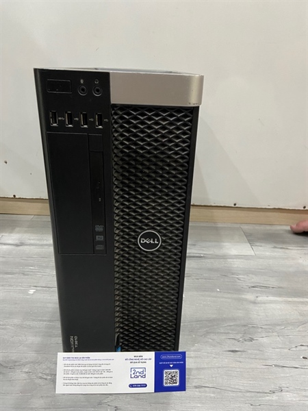 Bộ máy Dell Precision T3610 - Intel Xeon E5-1620 V2 - Ram 16/240GB SSD DDR3 Buss 1800 - NVIDIA Quadro K2200 4G DDR5 - Màu đen - Ngoại hình: 97% - Kèm nguồn + DP