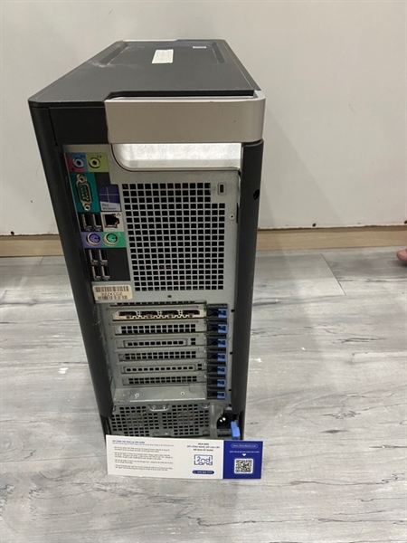 Bộ máy Dell Precision T3610 - Intel Xeon E5-1620 V2 - Ram 16/240GB SSD DDR3 Buss 1800 - NVIDIA Quadro K2200 4G DDR5 - Màu đen - Ngoại hình: 97% - Kèm nguồn + DP 2