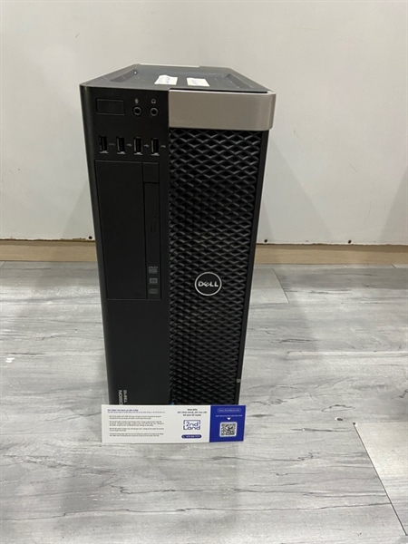 Bộ máy Dell Precision T3610 - Intel Xeon E5-1650 - Ram 16/240GB SSD DDR3 Buss 1600 - NVIDIA Quadro K2200 4GB DDR5 - Màu đen - Ngoại hình: 97% - Kèm nguồn + DP
