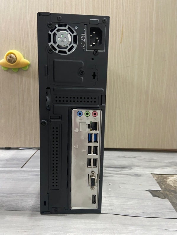 Bộ Máy PC: Main H610M-K - i5 12400 - Ram 8/256GB SSD M.2 - DDR4 Buss 3200MHz - Nguồn 400W - Màu đen - Ngoại hình: 97% - Body