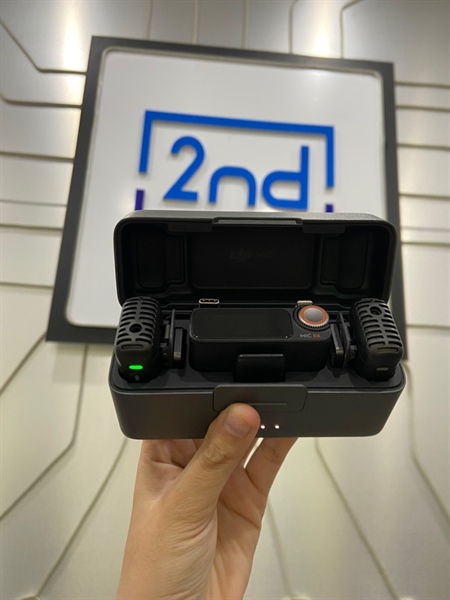 Bộ mic DJI Mic 2 - Bản Combo - Màu đen - Ngoại hình: 98% - FullBox 1