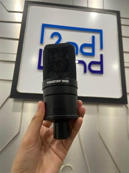 Bộ Mic Record Professional Recording Microphone SM 8B - Hàng nội địa - Màu đen - Ngoại hình: 98% - FullBox - Kèm bộ chân 1