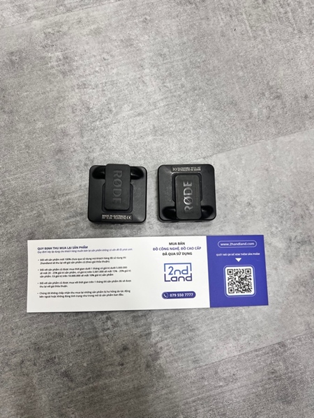 Bộ mic Rode Wireless Go TX- RX - Màu đen - Ngoại hình 97% - Body 2