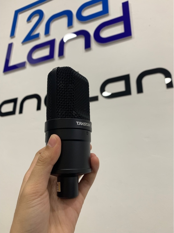 Bộ mic Takstar SM -8B - Màu đen - Ngoại hình: 98% - Kèm bộ chân