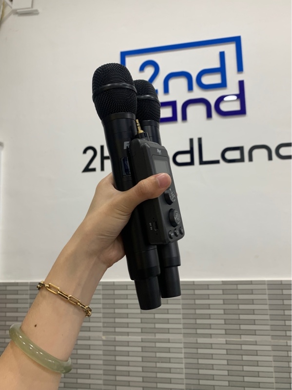 Bộ micro không dây Fox Sound M3 - Màu đen - Ngoại hình: 98% - Fullbox