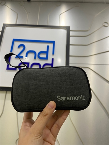 Bộ Micro thu âm Saramonic Blink 100 RX + TX - Màu đen - Ngoại hình: 98% - Kèm túi + dây