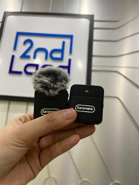 Bộ Micro thu âm Saramonic Blink 100 RX + TX - Màu đen - Ngoại hình: 98% - Kèm túi + dây 1