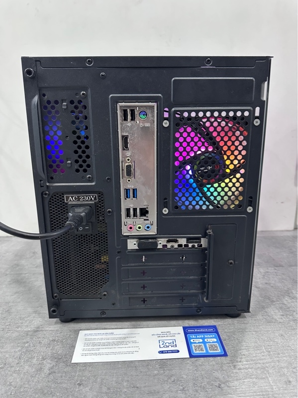 Bộ PC Main Asus Prime H610M-K D4 -intel core i5 12400F - Card Asus Geforce RTX 3050 6GB - RAM Lexar 16GB 2666 DDR4 -Ổ Cứng SSD Colorful CN600 512GB PRO (97%) -Tản nhiệt khí CPU Jungle Leopard K400 -Case MAGIC CUBI -3 Fan led - Màu đen - NH97% - Kèm nguồn