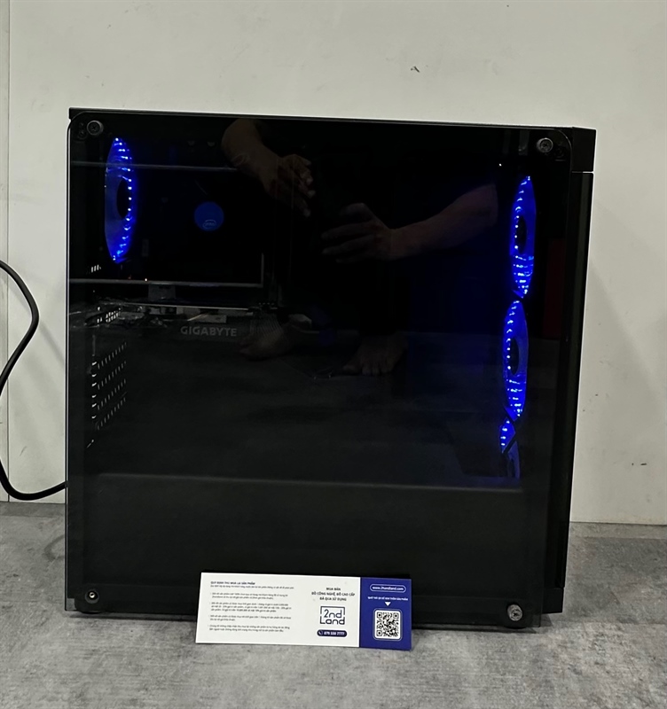 Bộ PC Main Gigabyte B365M DS3H - i3 9100F - Ram 8GB DDR4 (2 thanh 4GB) , 250GB SSD Evo M.2 (95%) - GTX 1660 6GB- Nguồn Cooler Master 650W MWE 650 V2 80 Plus Bronze - Màu đen - Ngoại hình 97% - Kèm dây nguồn