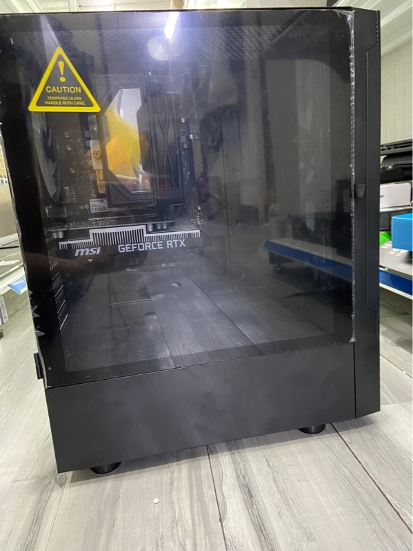 Bộ PC : Mainboard Pro B760M-E - Intel i5-12400F - MSI GEFORCE RTX 3050 6GB - Ổ SSD 512GB SK 99 chạy 519 giờ - 1 Thanh Ram Fury Beast 16GB DDR4-3200 - Màu đen - Ngoại hình: 98% - Kèm nguồn + DP