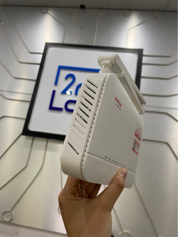 Bộ Phát Wifi 6 ZTE ZXHN F6601P - Màu trắng - Ngoại hình: 97% - Kèm nguồn