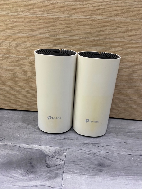 Bộ phát Wifi Mesh TP-Link Deco M4R - 2 PCS - Màu trắng - Ngoại hình: 97% - Xước, ố - Kèm nguồn