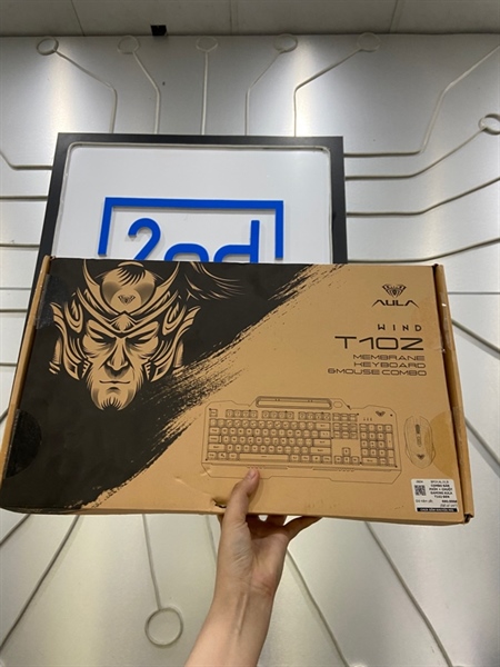 Bộ phím chuột Aula Wind T10Z - Màu đen - Ngoại hình: 98% - FullBox