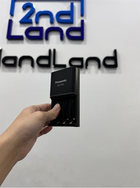 Bộ Sạc Nhanh Panasonic BQ-CC55C - Màu đen - Ngoại hình 97% - Body 1