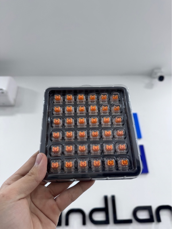 Bộ Switch Razer Mechanical Switches Orange Tactile Switch Gen 3 - 36 switch - Ngoại hình 98% - Fullbox