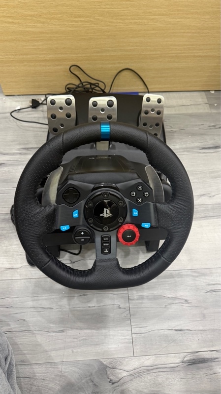 Bộ Vô Lăng Chơi Game Logitech G29 Driving Force - Màu đen - Ngoại hình: 98% - Kèm Box + Cần Số Driving Force Shifter
