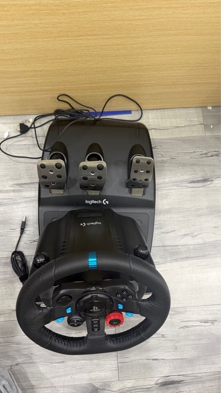 Bộ Vô Lăng Chơi Game Logitech G29 Driving Force - Màu đen - Ngoại hình: 98% - Kèm Box + Cần Số Driving Force Shifter