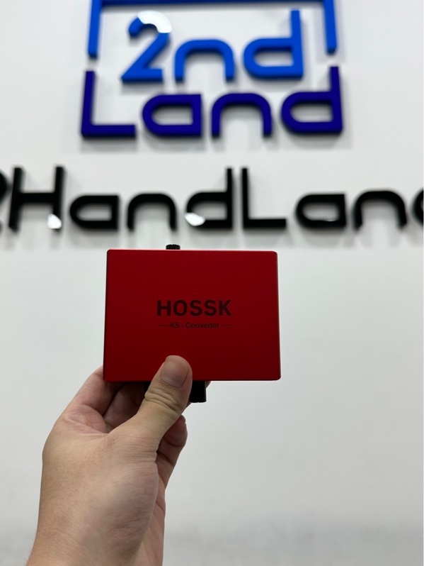 Box Livestream HOSSK K5 - Màu đỏ - Ngoại hình 98% - Kèm box + Dây kết nối + Nguồn
