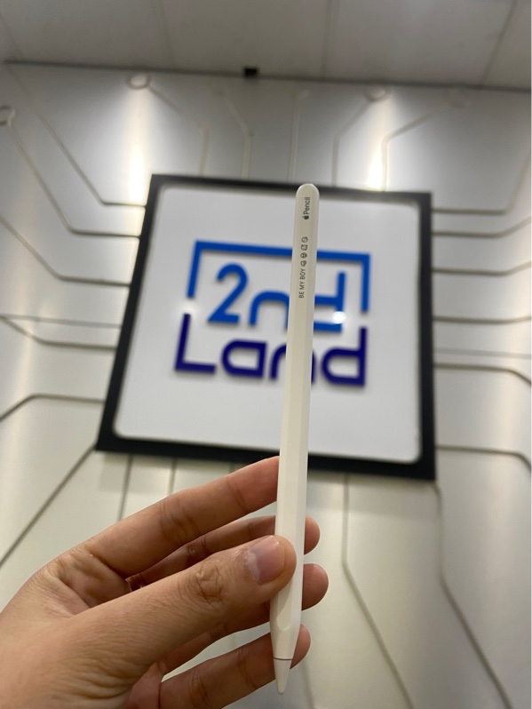 Bút Apple Pencil 2 - Màu trắng - Ngoại hình: 99% - Có khắc tên - Full Box - Bảo Hành Chính Hãng Đến 04/06/2027