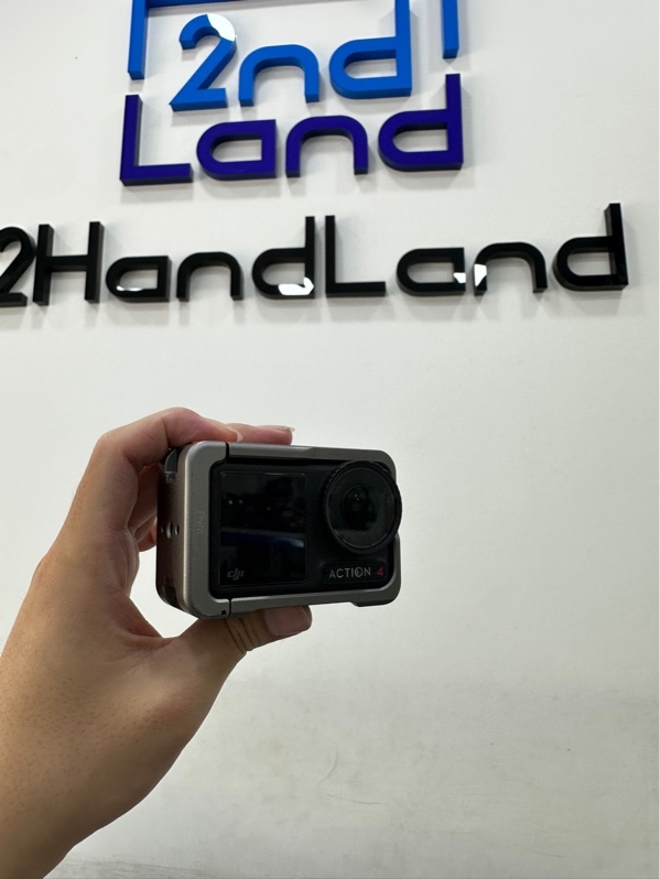 Camera DJI Osmo Action 4 Combo - Màu đen - Ngoại hình 97% - Trầy cấn - Kèm 3 Pin + 1 sạc + 1 khung (thiếu phụ kiện)
