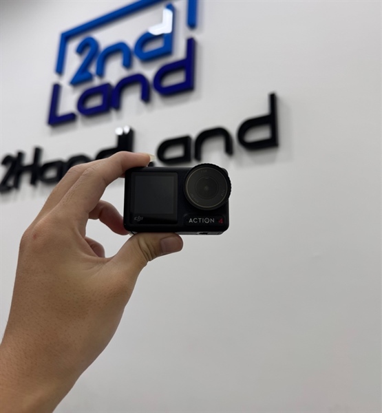 Camera DJI Osmo Action 4 - Màu đen - Ngoại hình 98% - Kèm 1 pin + Vỏ bảo vệ + Dây sạc