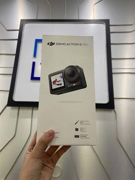 Camera DJI Osmo Action 5 Pro - Bản Combo - Màu đen - Ngoại hình: 98% - FullBox - Còn bảo hành đến 31/05/2026