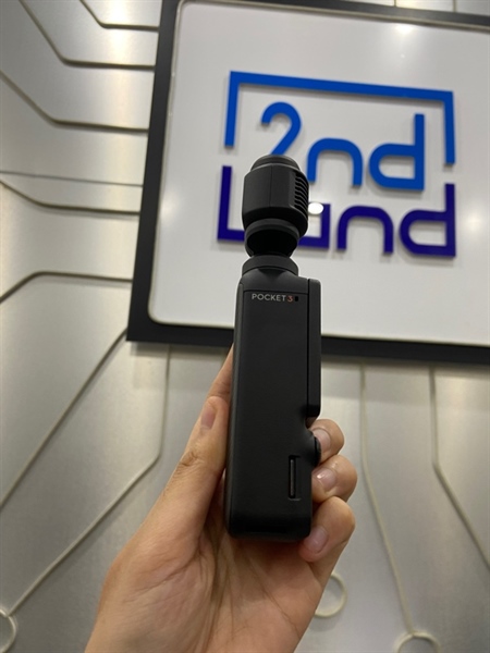 Camera DJI Pocket 3 - Bản đơn - Màu đen - Ngoại hình: 98% - Body - Kèm 1 báng + 1 báng pin + ốp + thẻ 256GB 2